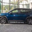 2026 Toyota Corolla Cross HEV GR Sport – new grille, extra GR logos, sportier cabin, same RM149k price