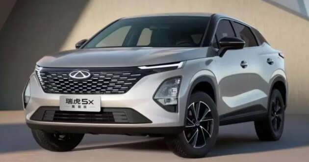 2025 Chery Tiggo 5X – Omoda 5 twin launched with 156 hp/230 Nm 1.5L turbo; from RM42k in China