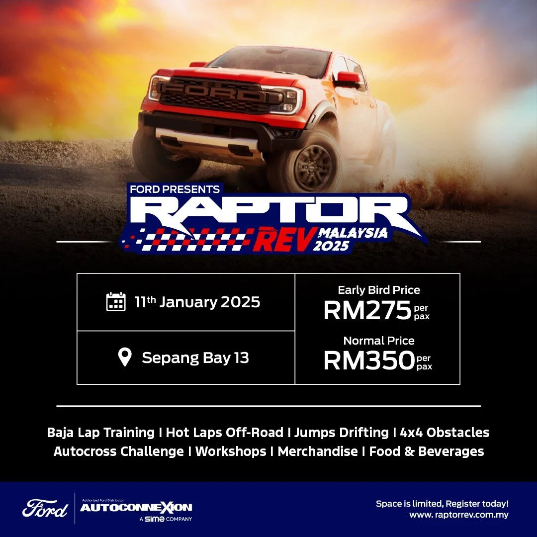 Ford Raptor Rev open for registration – January 11-12