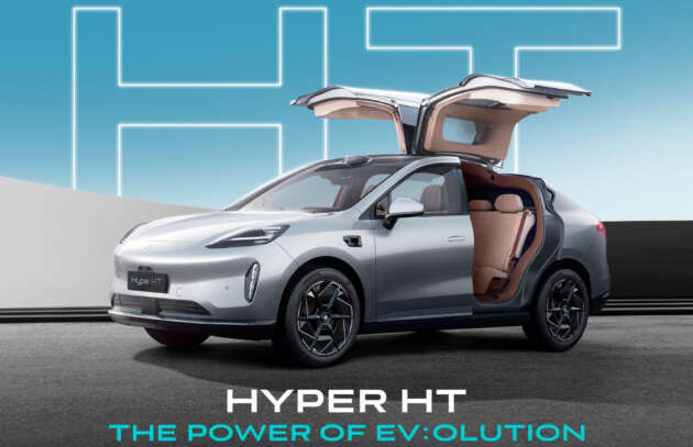 Aion Hyper HT – ROI opened in Malaysia for electric SUV with Tesla Model X-styled falcon rear doors