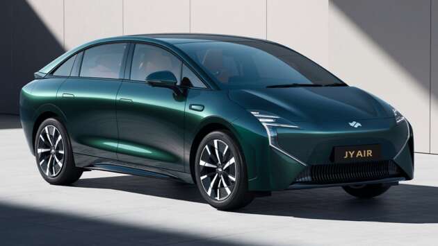 JY Air launched in Thailand – new EV from Chinese airline, up to 216 PS, 520 km range, from RM98k