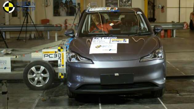 Neta V terima penarafan sifar bintang dalam ujian pelanggaran ASEAN NCAP – EV pertama diuji