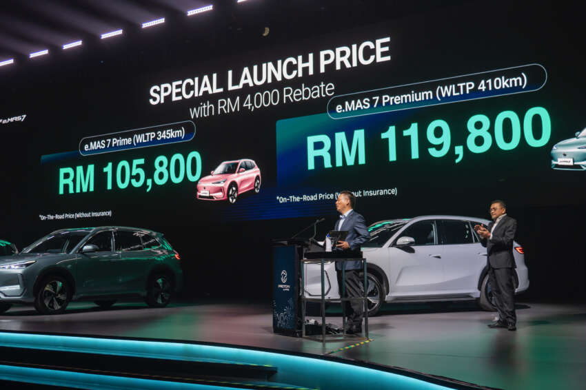 2025 Proton eMas 7 EV launched – RM106k Prime, RM120k Premium; 410 km, 6.9s for BYD Atto 3 rival 1863911