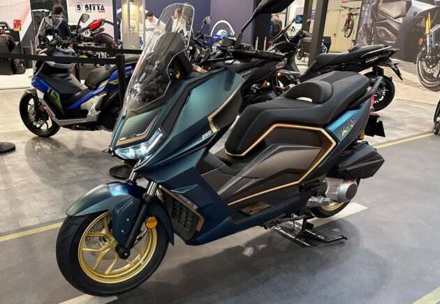 Aveta Vanguard 250 scooter to make Malaysian debut soon – estimated price below RM20,000