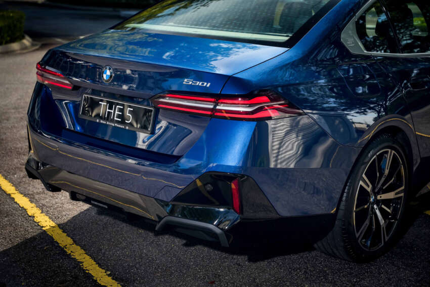 2025 BMW 530i M Sport in Malaysia – 258 PS mild hybrid, adaptive dampers, rear steering; est RM400k 1873236