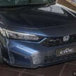2025 Honda Civic facelift launched in Malaysia – better specs, sharper looks; RM134k-RM168k, 1.5L RS less