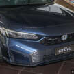 Honda Civic facelift 2025 dilancarkan di Malaysia — spesifikasi lebih lengkap, imej tajam; RM134k-RM168k