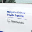 Mercedes-Benz EQS500, S580e enter Malaysia Airlines private transfer service for business class customers