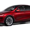 2025 Tesla Model Y Juniper facelift – full live gallery of RHD model; in Malaysia by April, priced from RM195k