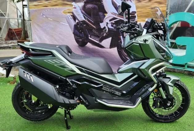 2025 Zontes 368G adventure scooter now in Malaysia – priced at RM28,800, with low and tall seat versions