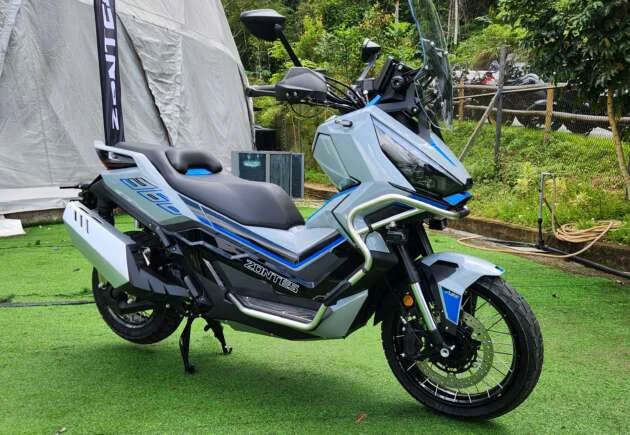 2025 Zontes 368G adventure scooter now in Malaysia – priced at RM28,800, with low and tall seat versions