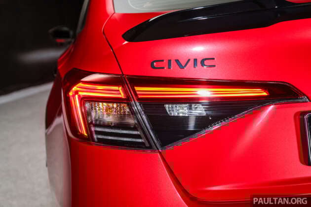 Honda Civic facelift 2025 dilancarkan di Malaysia — spesifikasi lebih lengkap, imej tajam; RM134k-RM168k