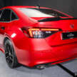 Honda Civic facelift 2025 dilancarkan di Malaysia — spesifikasi lebih lengkap, imej tajam; RM134k-RM168k
