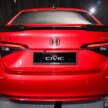 Honda Civic facelift 2025 dilancarkan di Malaysia — spesifikasi lebih lengkap, imej tajam; RM134k-RM168k