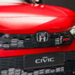 Honda Civic facelift 2025 dilancarkan di Malaysia — spesifikasi lebih lengkap, imej tajam; RM134k-RM168k