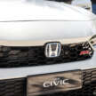 Honda Civic facelift 2025 dilancarkan di Malaysia — spesifikasi lebih lengkap, imej tajam; RM134k-RM168k