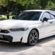 2025 Honda Civic facelift launched in Malaysia – better specs, sharper looks; RM134k-RM168k, 1.5L RS less