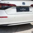 Honda Civic facelift 2025 dilancarkan di Malaysia — spesifikasi lebih lengkap, imej tajam; RM134k-RM168k