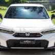 2025 Honda Civic facelift launched in Malaysia – better specs, sharper looks; RM134k-RM168k, 1.5L RS less