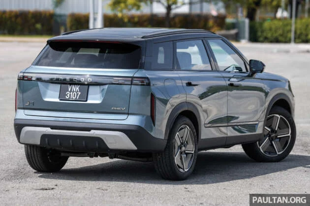 Jaecoo J7 PHEV Malaysia gallery – 347 PS, 525 Nm, 88 km EV range, 1,200 km total range, from RM170k est