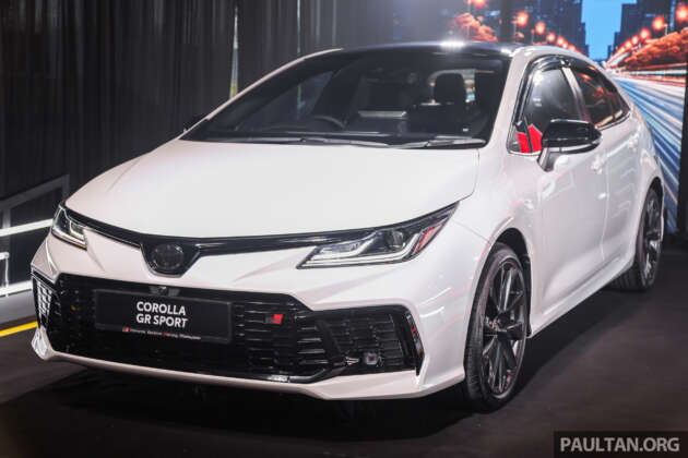 2025 Toyota Corolla GR Sport launched in Malaysia – CVT gets 10-speed mode, tuned suspension, RM150k