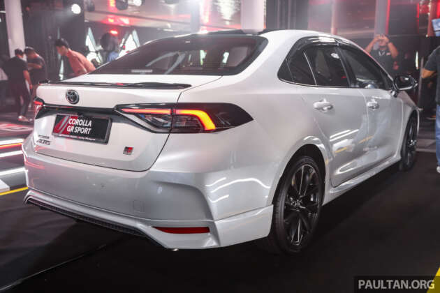 2025 Toyota Corolla GR Sport launched in Malaysia – CVT gets 10-speed mode, tuned suspension, RM150k