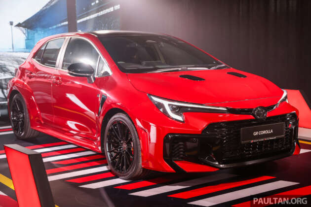 2025 Toyota GR Corolla facelift in Malaysia – 300 PS/400 Nm 1.6T, still 6MT, 8AT coming later, RM367k