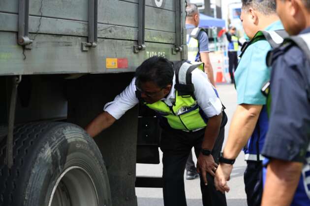 JPJ issued 22,201 saman for commercial vehicles since Dec 25; 7,000 vehicles with technical offences
