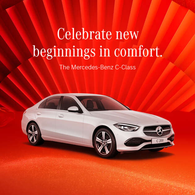 Step into this CNY with a new Mercedes-Benz – up to RM190k off, Agility7 low monthly repayments and more