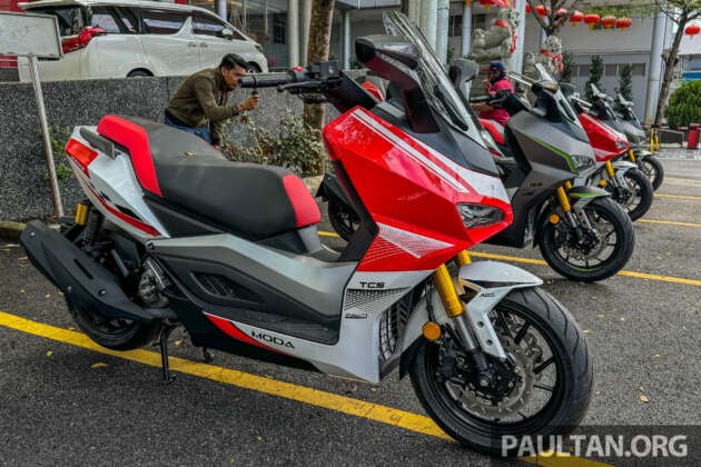 Moda Sporter S tiba di Malaysia – 244 cc, RM17,888