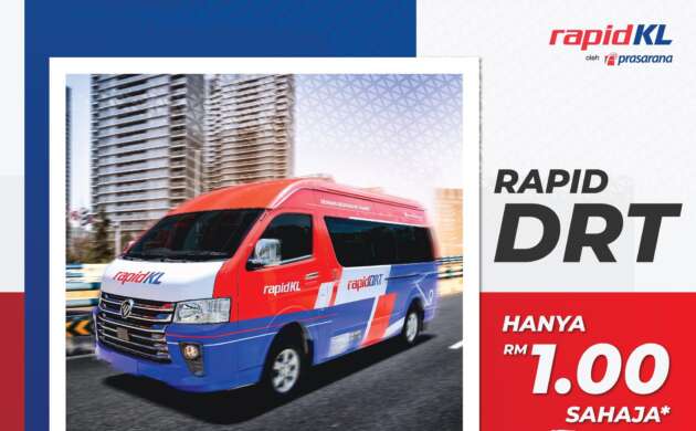 Rapid KL adding 300 Demand Responsive Transit (DRT) vans this year – Putrajaya, Kajang, Ampang