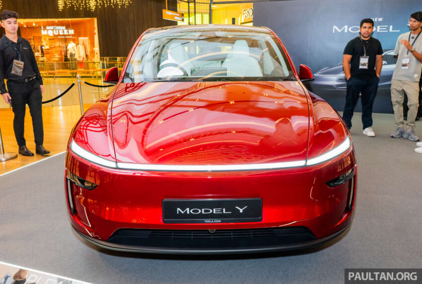 2025 Tesla Model Y Juniper facelift – full live gallery of RHD model; in Malaysia by April, priced from RM195k 1876344