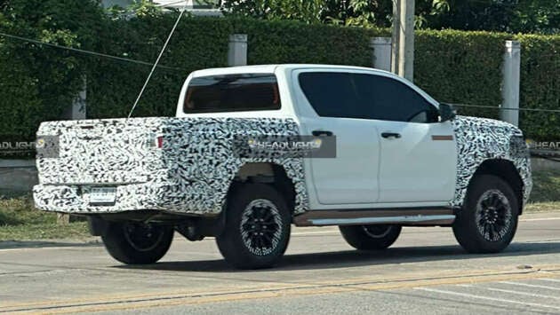 2025 Toyota Hilux Travo spied – new front, rear design for 9th gen, but cab and platform remain unchanged