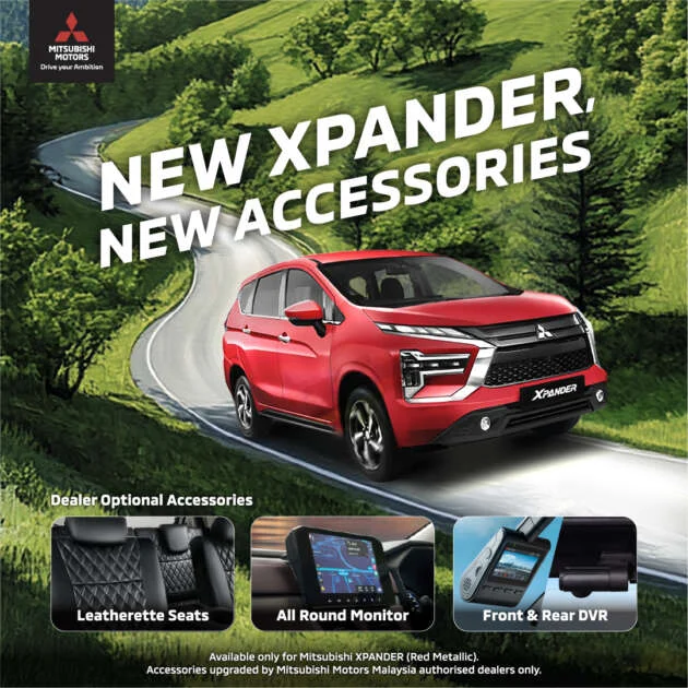 Mitsubishi Xpander upgraded with dealer accessories – 200 units get 360-deg camera, dashcams, leatherette