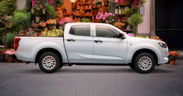 Isuzu D-Max Low-Ride 4×2 MT dilancarkan di Malaysia – RM92k, RM8k lebih murah berbanding Single Cab