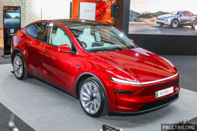 Tesla Model Y Juniper facelift di Malaysia — dipamer hingga 2 Mac, serahan bermula April, dari RM195,450