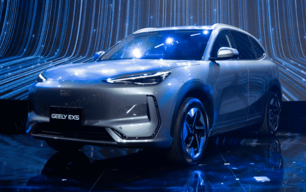 Geely EX5 in Indonesia – Proton eMas 7 twin, up to 495 km NEDC range, CKD in Q3 2025, from RM127k