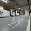 Tesla V4 Supercharger station now in The Gardens Mall – four DC EV chargers, one Destination charger