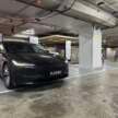 Tesla V4 Supercharger station now in The Gardens Mall – four DC EV chargers, one Destination charger