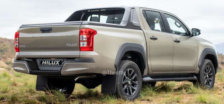 2025 Toyota Hilux Travo – ninth-gen pick-up rendered 1883732