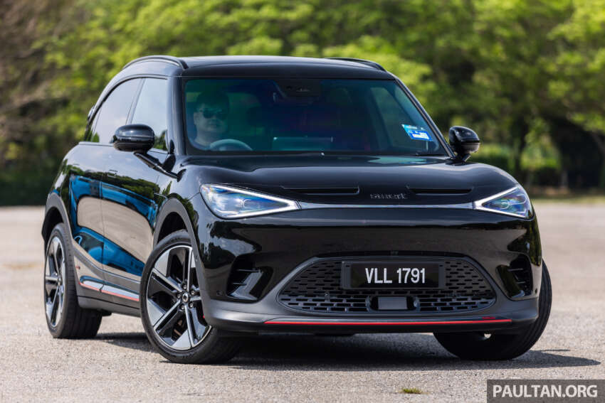 2025 smart #1 to get 68 PS power bump, new wheels – RWD model now with 340 PS, AWD Brabus 496 PS 1892680