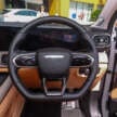 Jaecoo J8 previewed in Malaysia again – 249 PS 2.0T, 8AT; 5-seat 2WD at RM195k est, 6-seat AWD RM220k