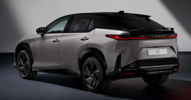 2025 Lexus RZ debuts – new 550e F Sport, steer-by-wire, simulated manual shifts; up to 575 km EV range
