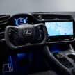 2025 Lexus RZ debuts – new 550e F Sport, steer-by-wire, simulated manual shifts; up to 575 km EV range