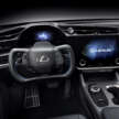 2025 Lexus RZ debuts – new 550e F Sport, steer-by-wire, simulated manual shifts; up to 575 km EV range