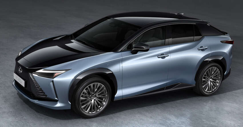 2025 Lexus RZ debuts – new 550e F Sport, steer-by-wire, simulated manual shifts; up to 575 km EV range 1890496
