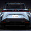 2025 Lexus RZ debuts – new 550e F Sport, steer-by-wire, simulated manual shifts; up to 575 km EV range