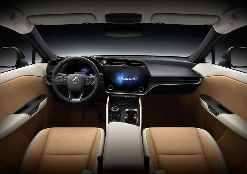2025 Lexus RZ debuts – new 550e F Sport, steer-by-wire, simulated manual shifts; up to 575 km EV range 1890503