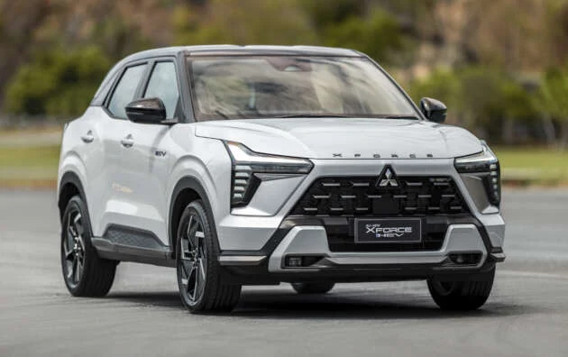 Mitsubishi Xforce HEV debuts in Thailand – B-segment SUV goes hybrid with 116 PS and 255 Nm e-motor