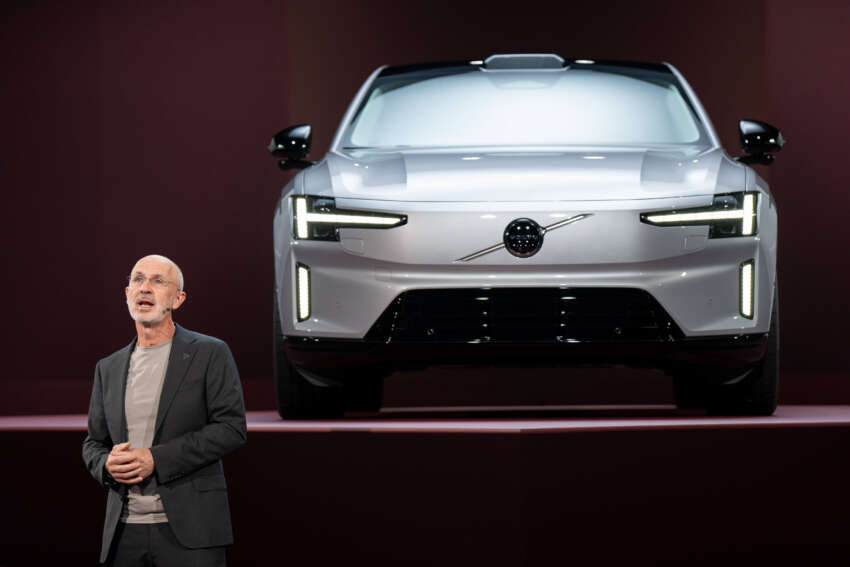2025 Volvo ES90 debuts – SPA2 platform with 800V tech; up to 680 PS, 870 Nm, 700 km WLTP EV range 1887741
